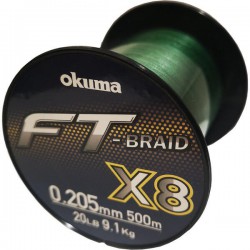 FIR OKUMA FT BRAID X8 GREEN...